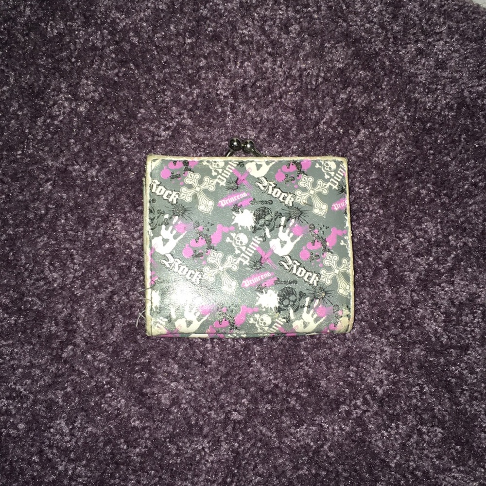 Punk rock princess wallet